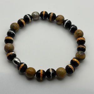 Agate and Jasper Bracelet